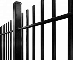 забор из четырехгранника