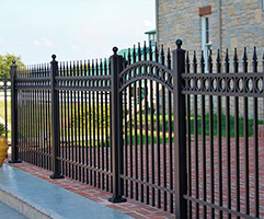 забор из стали