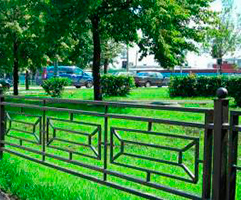 ограждение для газонов