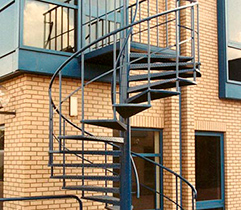 лестница винтовая металлическая стандартная